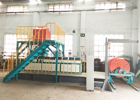 GBX-8型高速合金包芯線機組